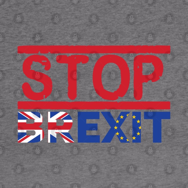 Anti Brexit European Union Uk Stop Brexit T-Shirt by Trendo